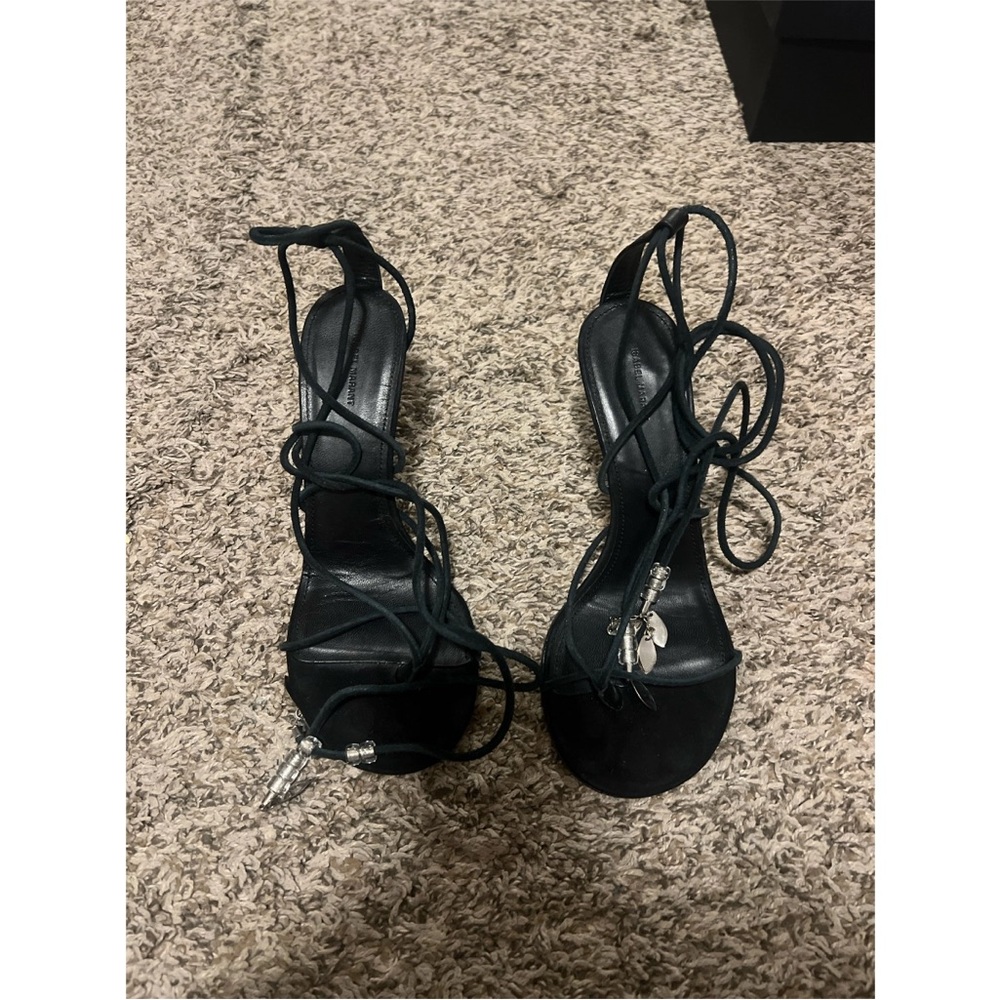 Isabel Marant Askee Suede Lace Up Heels size 37 - Picture 2 of 6